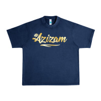 Navy Azizam Persian Iran Iranian Gift Tala Gold Urban Heavy Tee - minhPixels