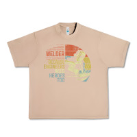 Burro Mens Welder Because Engineers Need Heroes Too Gifts Funny Welding Urban Heavy Tee - minhPixels