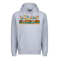 Heather Grey fall mama libbey glass Premium Hoodie - BundleAndBundleShop