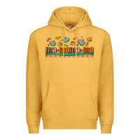 Mustard fall mama libbey glass Premium Hoodie - BundleAndBundleShop