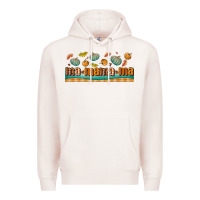 Pale Pink fall mama libbey glass Premium Hoodie - BundleAndBundleShop
