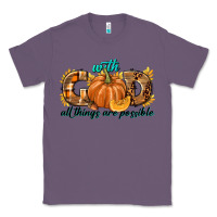 Lavender With God All Things Are Possible Classic Tee - texasbilliewilder