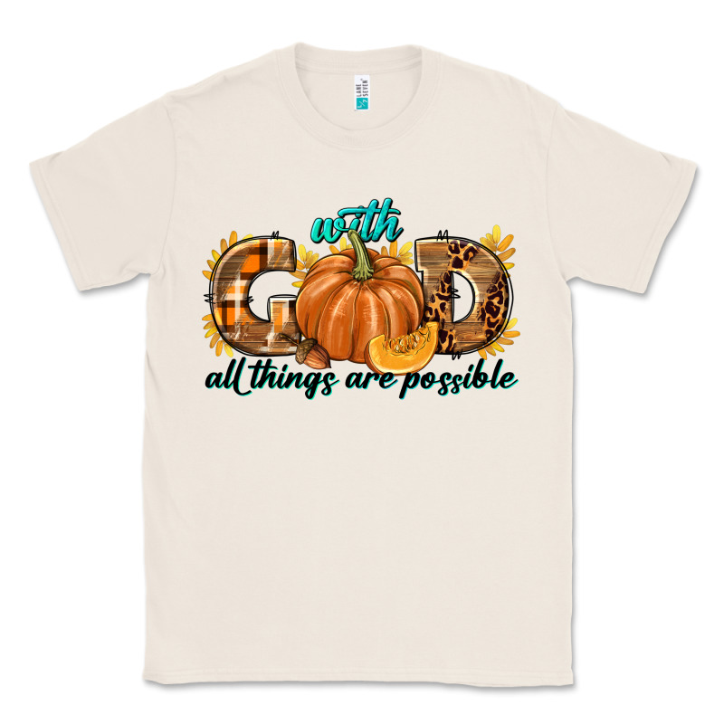 With God All Things Are Possible Classic Tee by texasbilliewilder | Teevron