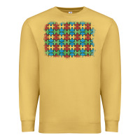 Antique Gold autism awareness background Premium Sweatshirt - Artiststas