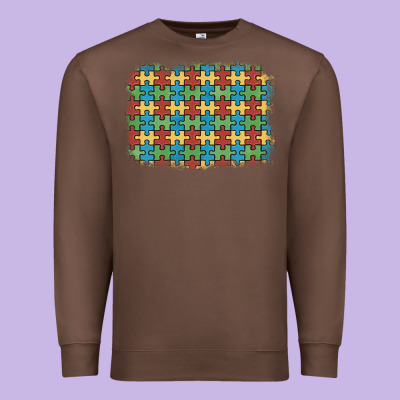 Autism Awareness Background Premium Sweatshirt Designed By Artiststas