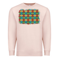 Pale Pink autism awareness background Premium Sweatshirt - Artiststas