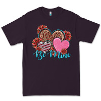 Plum valentine's day be mine hearts sunflower Premium Tee - RanaPortraitStore