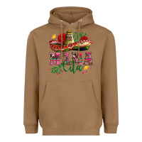 Toasted Coconut mama cita with sombrero hat and roses Heavyweight Hoodie - Artiststas