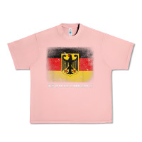 Salmon Germany German Flag Deutschland Souvenir Gift Alemania Urban Heavy Tee - minhPixels