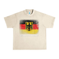 Sandshell Germany German Flag Deutschland Souvenir Gift Alemania Urban Heavy Tee - minhPixels