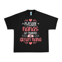 Black Gift for 1st Time Great Nana  Great Nana Urban Heavy Tee - minhPixels