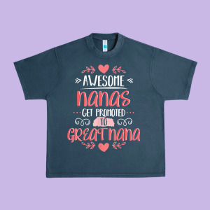 Gift For 1st Time Great Nana  Great Nana Urban Heavy Tee Designed By Minhpixels