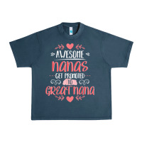Midnight Navy Gift for 1st Time Great Nana  Great Nana Urban Heavy Tee - minhPixels