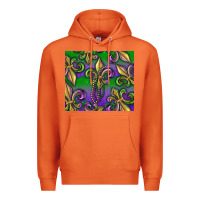 Carrot Mardi Gras Fleur De Lis Premium Hoodie - RanaPortraitStore