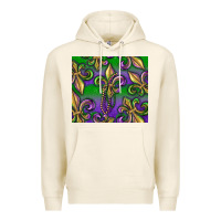 Tofu Mardi Gras Fleur De Lis Premium Hoodie - RanaPortraitStore