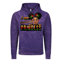 Cloud Purple i am melanin princess black peekaboo Vintage Hoodie - CowGirlArtShop