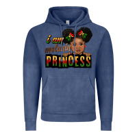 Vintage Denim i am melanin princess black peekaboo Vintage Hoodie - CowGirlArtShop