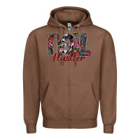 Chestnut nail hustler Zipper Hoodie - SublimationCraftShop