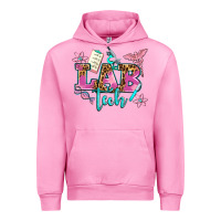 Fuchsia Pink lab tech Urban Hoodie - AdoDesignShop