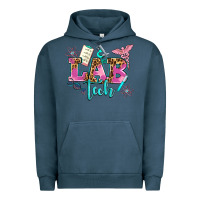 Pigment Midnight Navy lab tech Urban Hoodie - AdoDesignShop