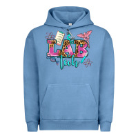Pigment Pebble Blue lab tech Urban Hoodie - AdoDesignShop