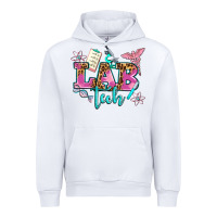White lab tech Urban Hoodie - AdoDesignShop