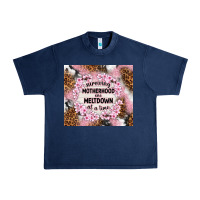 Navy surviving motherhood one meltdown at the time Urban Heavy Tee - TumblerDesignByShophia