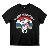 Black trump was right republican conservative political t shirt Heavy Core Tee - minhPixels