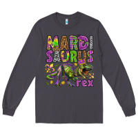 Smoke Mardi Saurus Rex Long Sleeve Tee - HowdyJamesFarm