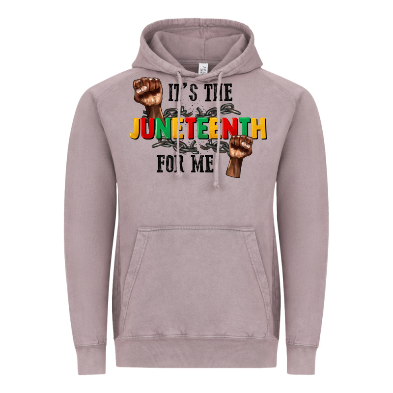 Its The Juneteenth For Me Vintage Hoodie by CowGirlArtShop | Teevron