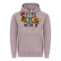 Vintage Zinc its the juneteenth for me Vintage Hoodie - CowGirlArtShop