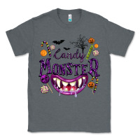 Charcoal Heather Candy Monster Classic Tee - texasbilliewilder