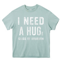Arona I Need a HUGe Glass of Bourbon T Shirt Bourbon Gifts for Him Heavy Core Tee - minhPixels