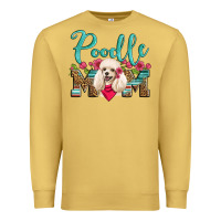 Antique Gold poodle mom Premium Sweatshirt - Artiststas