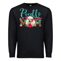 Black poodle mom Premium Sweatshirt - Artiststas