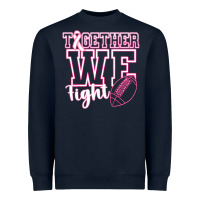 Navy Together WE Fight Heavyweight Sweatshirt - CowhideDigitalArt
