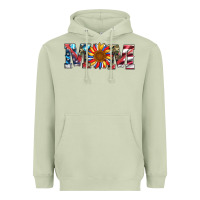 Matcha mom with sunflower Heavyweight Hoodie - Artiststas