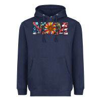 Navy mom with sunflower Heavyweight Hoodie - Artiststas