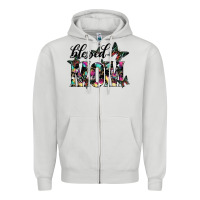 Dove Grey blessed mom Zipper Hoodie - SublimationCraftShop
