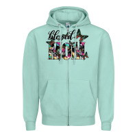 Blessed Mom Zipper Hoodie | Teevron