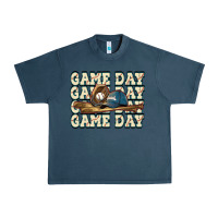 Midnight Navy game day baseball Urban Heavy Tee - HowdyJamesFarm