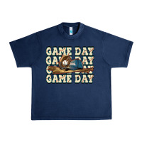 Navy game day baseball Urban Heavy Tee - HowdyJamesFarm