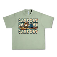 Oil Green game day baseball Urban Heavy Tee - HowdyJamesFarm