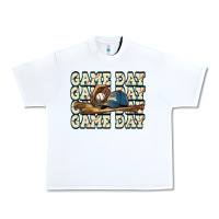 White game day baseball Urban Heavy Tee - HowdyJamesFarm