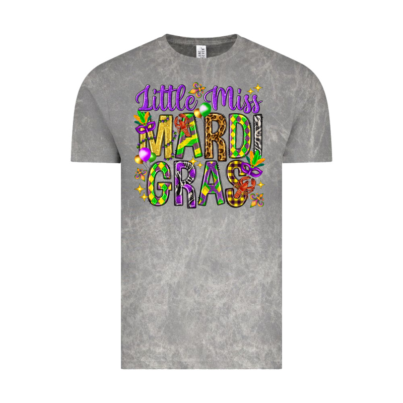 Little Miss Mardi Gras Vintage Tee by HowdyJamesFarm | Teevron