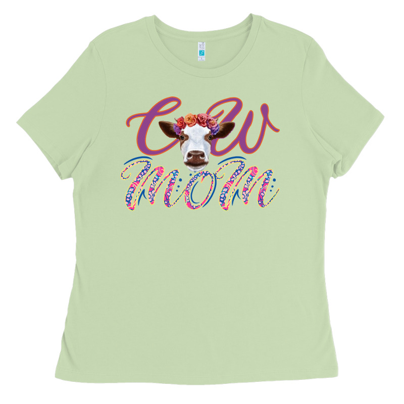 Cow Mom Ladies Tee by Bettercallsaul | Teevron