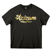 Asphalt Azizam Persian Iran Iranian Gift Tala Gold Heavy Core Tee - minhPixels