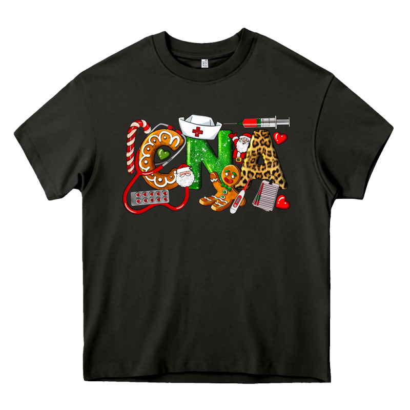 Christmas Cna Certified Nursing Assistant Heavy Core Tee by LillyAllenDesigns | Teevron