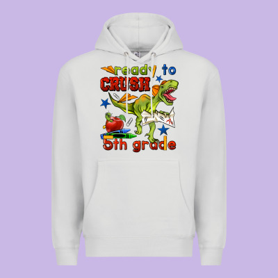 Ready To Crush 5th Grade Premium Hoodie Designed By Bundleandbundleshop
