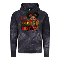 Cloud Black i am black history black girl peekaboo juneteenth Vintage Hoodie - CowGirlArtShop